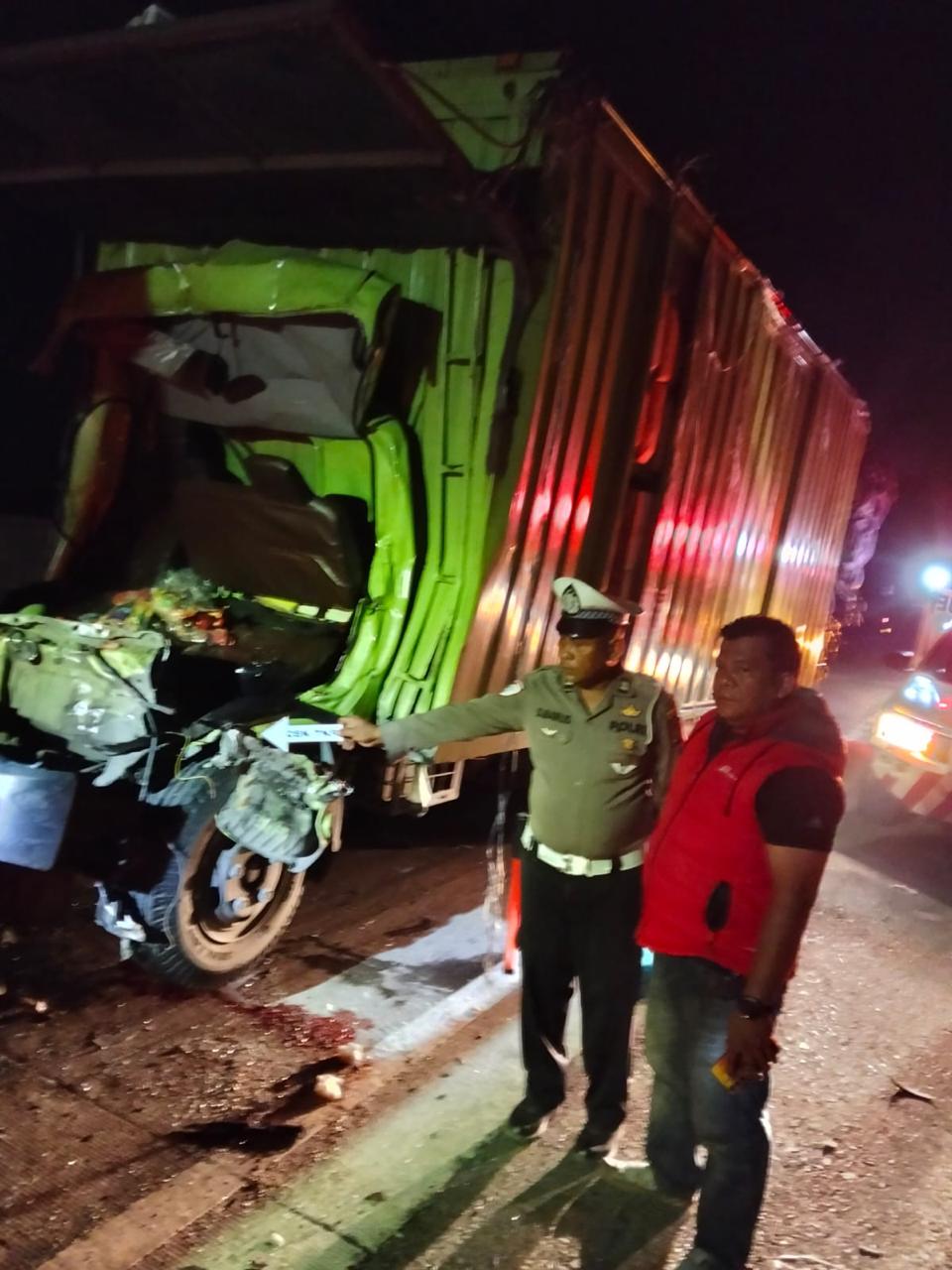 Kecelakaan Maut Truk Box Tabrak Tronton di Tol KM 54.700 Sergai, Tiga Orang Meninggal Dunia